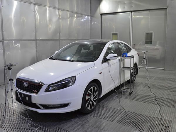 Cámara de pruebas de emisiones de COV para vehículos