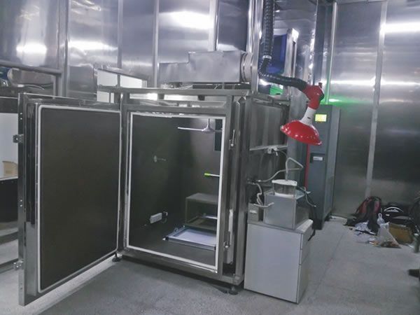 Sistema de pruebas de purificador de aire
